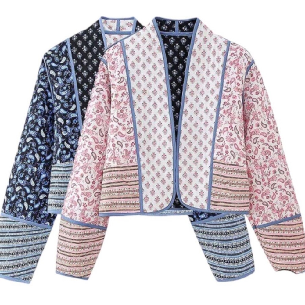 Patterned Women's Jacket - image 1